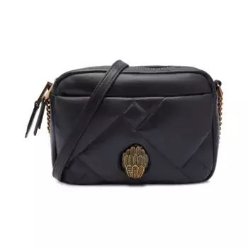 Кожаная сумка через плечо Kensington Kurt Geiger, черный