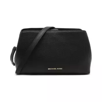 Кожаная сумка через плечо Kensington Michael Kors, черный