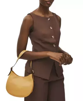 Кожаная сумка через плечо Kensington Place Small Radley London, коричневый