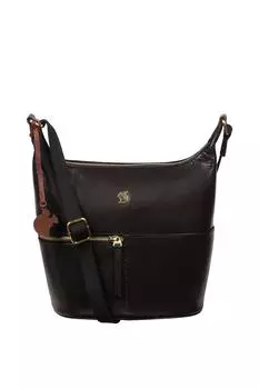 Кожаная сумка через плечо 'Kristin' Conkca London, черный