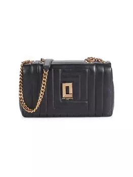 Кожаная сумка через плечо Lafayette Karl Lagerfeld Paris, цвет Black Gold