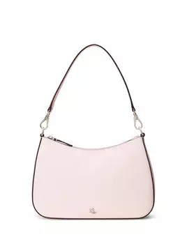 Кожаная сумка через плечо Lauren Ralph Lauren, розовый