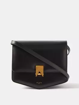 Кожаная сумка через плечо le papa ALAA, черный