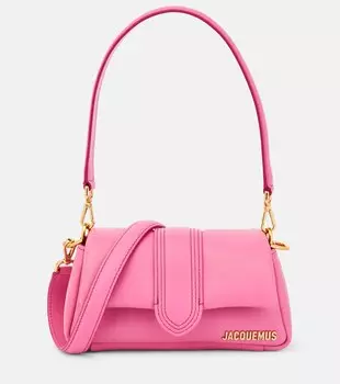 Кожаная сумка через плечо Le Petit Bambimou Jacquemus, розовый