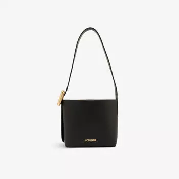 Кожаная сумка через плечо Le Petit Regalo Jacquemus, черный