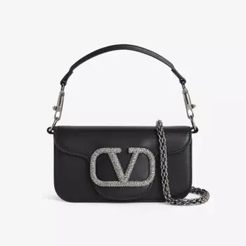 Кожаная сумка через плечо Loco Valentino Garavani, черный