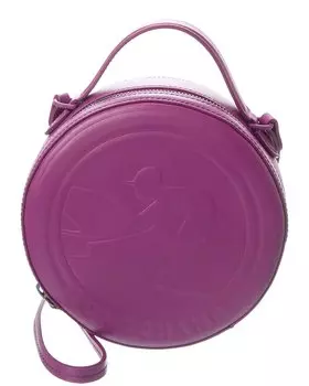 Кожаная сумка через плечо Longchamp Box-Trot, фиолетовый