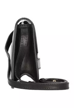 Кожаная сумка через плечо Lucrezia 18 см THE BRIDGE, цвет Black Gold