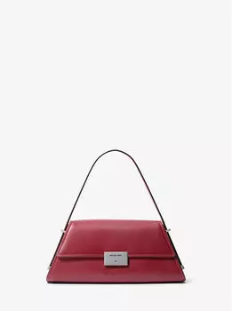Кожаная сумка через плечо Ludlow среднего размера Michael Kors, красный