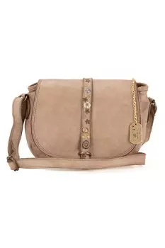 Кожаная сумка через плечо Luigia Anna Morellini, коричневый