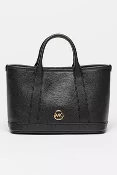 Кожаная сумка через плечо Luisa Michael Kors, черный