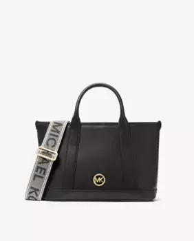 Кожаная сумка через плечо Luisa, трансформируемая в плечо Michael Michael Kors, белый