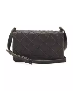 Кожаная сумка через плечо Madison среднего размера Aimee Kestenberg, черный