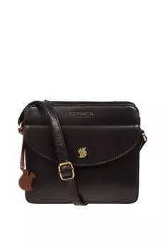Кожаная сумка через плечо 'Magda' Conkca London, черный
