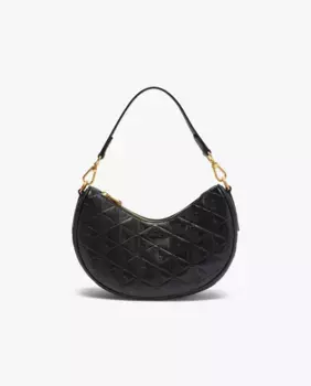 Кожаная сумка через плечо Maheki на молнии Lacoste, черный