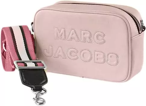Кожаная сумка через плечо Marc Jacobs Flash, персиковый цвет