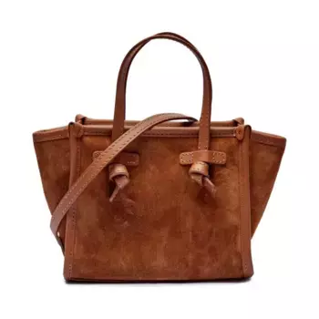 Кожаная сумка через плечо Marcella Gianni Chiarini, коричневый