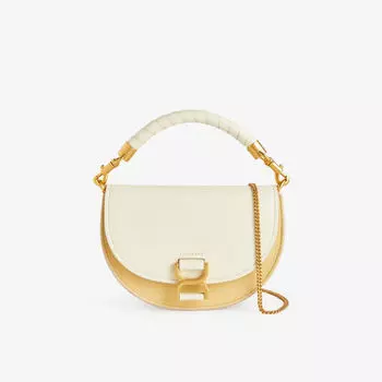 Кожаная сумка через плечо Marcie Chloe, слоновая кость