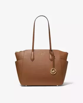 Кожаная сумка через плечо Marilyn Michael Michael Kors, коричневый