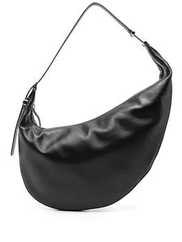 Кожаная сумка через плечо Marni, черный