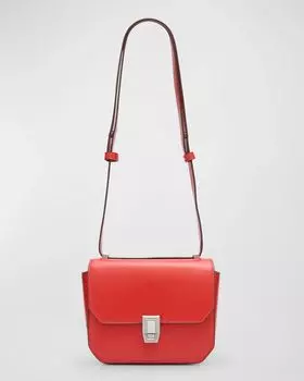 Кожаная сумка через плечо Max с небольшим клапаном Rag & Bone, цвет Blk