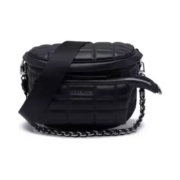 Кожаная сумка через плечо md с слингом Michael Kors, черный