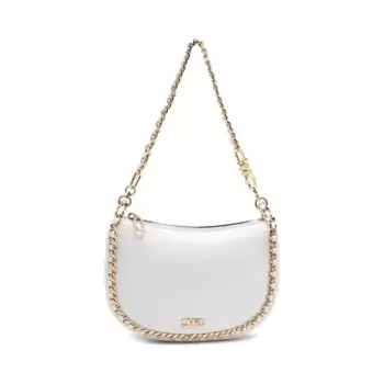 Кожаная сумка через плечо Michael Kors, белый