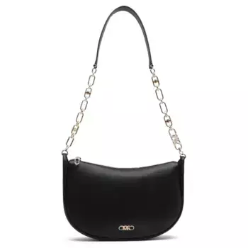 Кожаная сумка через плечо Michael Kors, черный