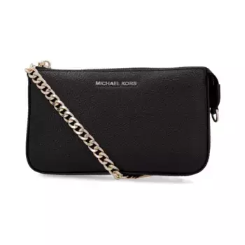 Кожаная сумка через плечо Michael Kors, черный