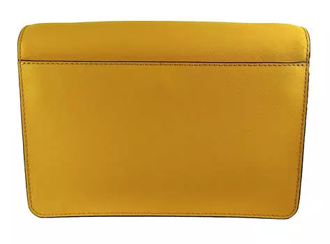 Кожаная сумка через плечо Michael Kors Daniela Gusset, цвет Sun Yellow/Gold
