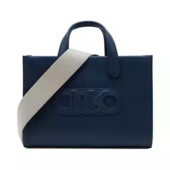 Кожаная сумка через плечо Michael Kors, синий