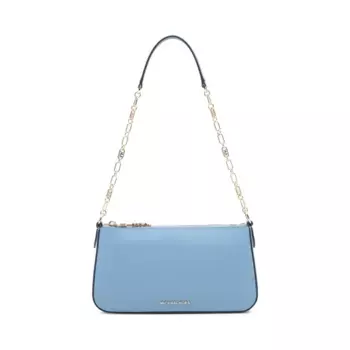 Кожаная сумка через плечо Michael Kors, синий