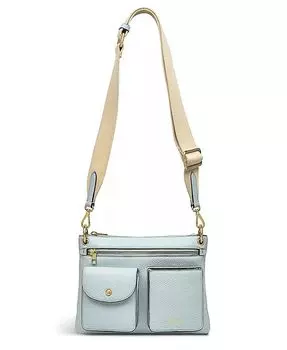 Кожаная сумка через плечо на молнии Berwick Street Radley London, синий