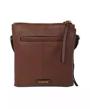 Кожаная сумка через плечо Нантакет Lodis, коричневый