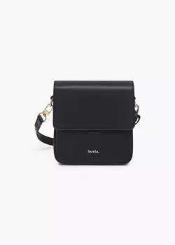 Кожаная сумка через плечо Paige Serla, черный