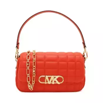 Кожаная сумка через плечо Parker Michael Kors, красный
