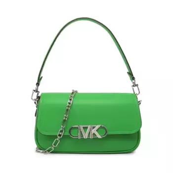 Кожаная сумка через плечо Parker Michael Kors, зеленый