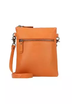 Кожаная сумка через плечо Peru 17 см Esquire, цвет Cognac