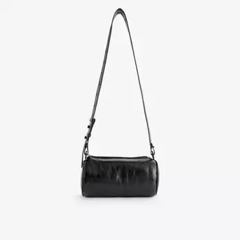 Кожаная сумка через плечо pillow Marine Serre, черный