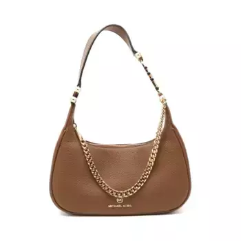Кожаная сумка через плечо Piper Michael Kors, коричневый
