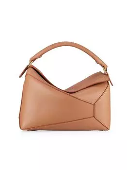 Кожаная сумка через плечо Puzzle Edge Loewe