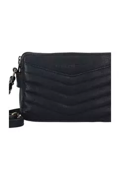 Кожаная сумка через плечо Quilty Pleasure 25 см COWBOYSBAG, черный