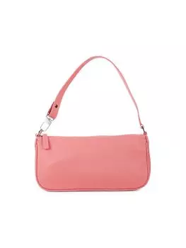 Кожаная сумка через плечо Rachel By Far, розовый