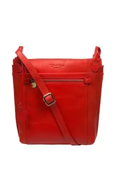 Кожаная сумка через плечо 'Rego' Conkca London, оранжевый