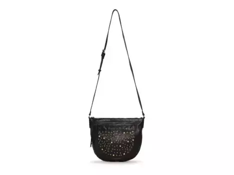 Кожаная сумка через плечо remi Lucky Brand, черный