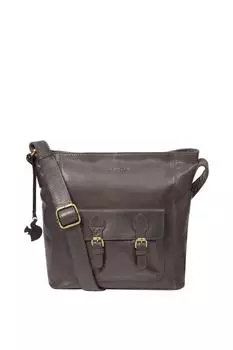 Кожаная сумка через плечо 'Robyn' Conkca London, серый