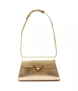 Кожаная сумка через плечо роса Coccinelle, золотой