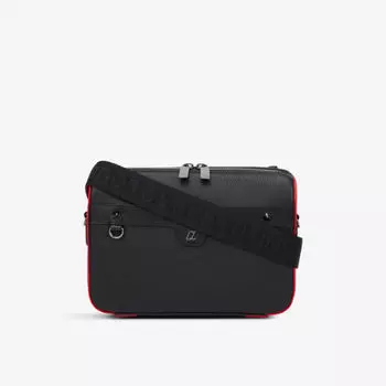 Кожаная сумка через плечо Ruisbuddy Christian Louboutin, черный