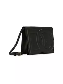 Кожаная сумка через плечо с клапаном DG DOLCE&GABBANA