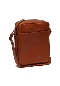 Кожаная сумка через плечо Saba 18 см The Chesterfield Brand, цвет Cognac